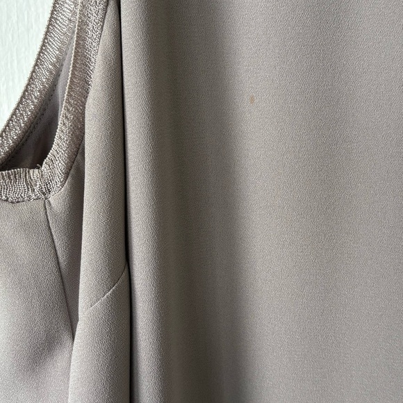 Monk & Lou Mauve Sleeveless Sheath Dress | Medium - Picture 4 of 7